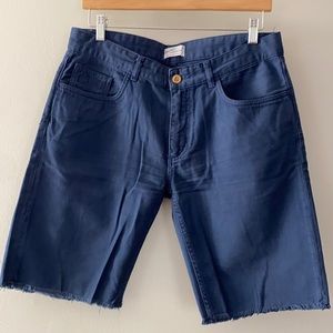 Gant Dark Blue cut off shorts
